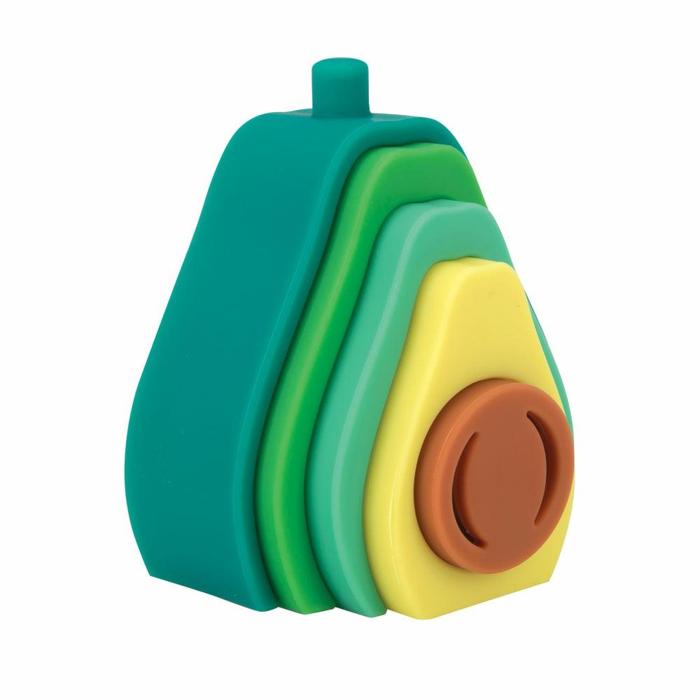 Playroom | Silicone Stacking Avocado Toy Developmental Toys Developmental Toys